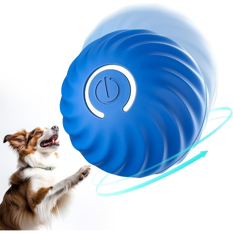 Интерактивный мяч-игрушка для  – обзор и цена Automatic Moving Dog Ball