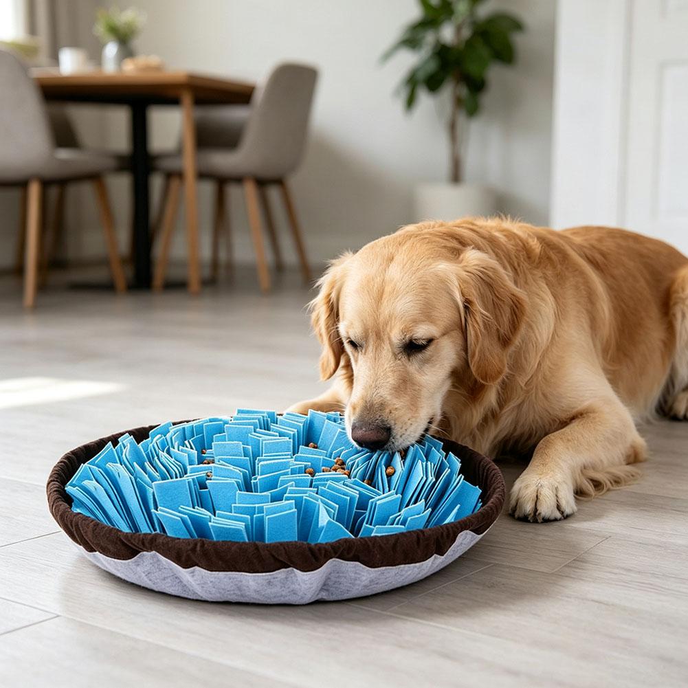 Интерактивный коврик-головолом – обзор и цена Dog Puzzle Feeder Toy