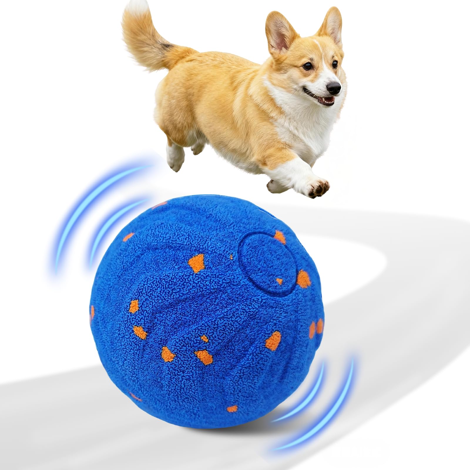 Интерактивный мяч для собак, а – обзор и цена Automatic Moving Dog Ball