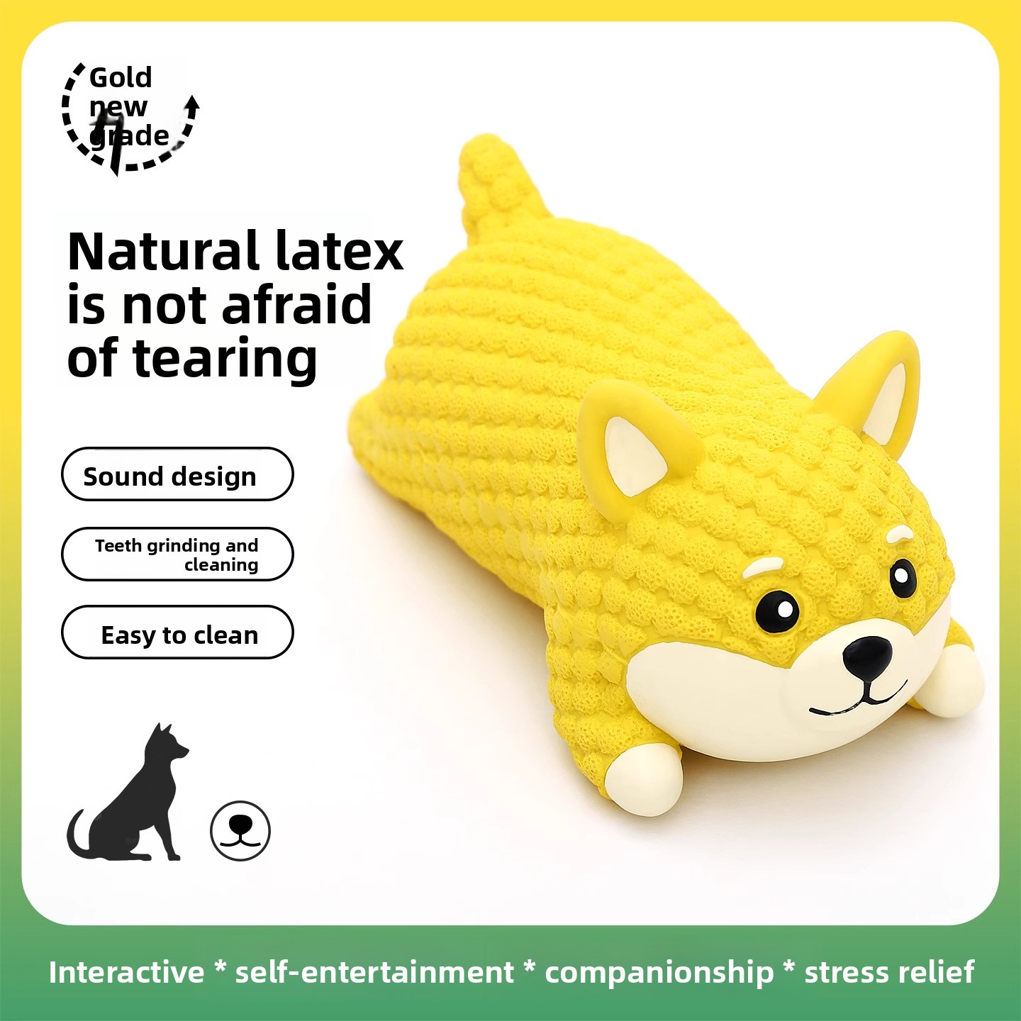 Игрушка для собак из латекса в – обзор и цена Interactive Squeaky Plush Dog Toy