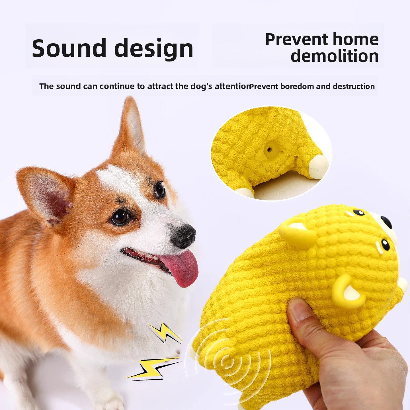 Игрушка для собак из латекса в – обзор и цена Interactive Squeaky Plush Dog Toy