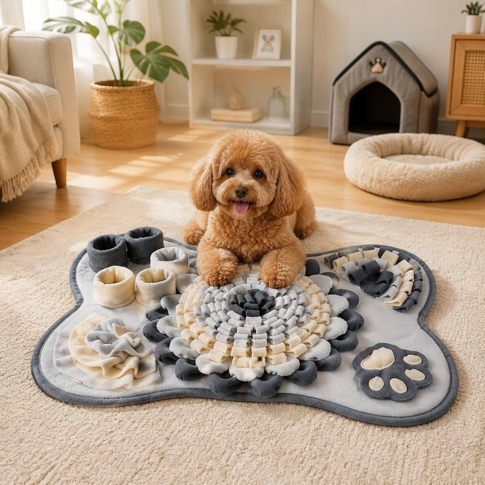 Коврик для собак в форме кости – обзор и цена Dog Puzzle Feeder Toy