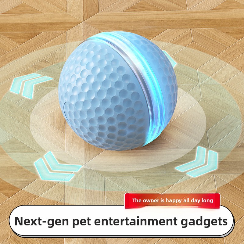 Неразрушимый резиновый мяч-сот – обзор и цена Automatic Moving Dog Ball